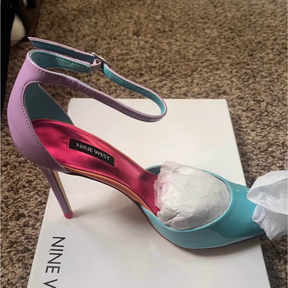 None West Rainbow Sherbet Heels - 9 - Picture 2 of 2